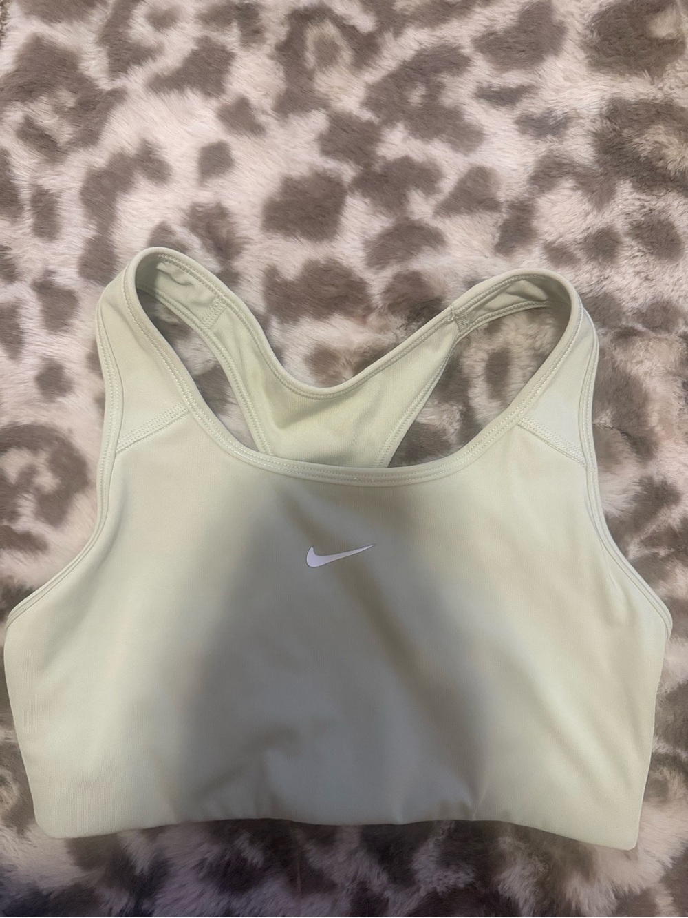Nike Women's Sage Green Racerback Sports Bra